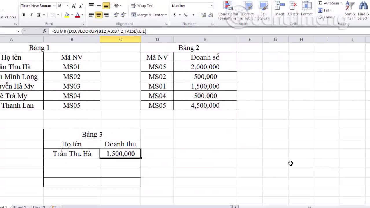 Cách căn lề trên Excel