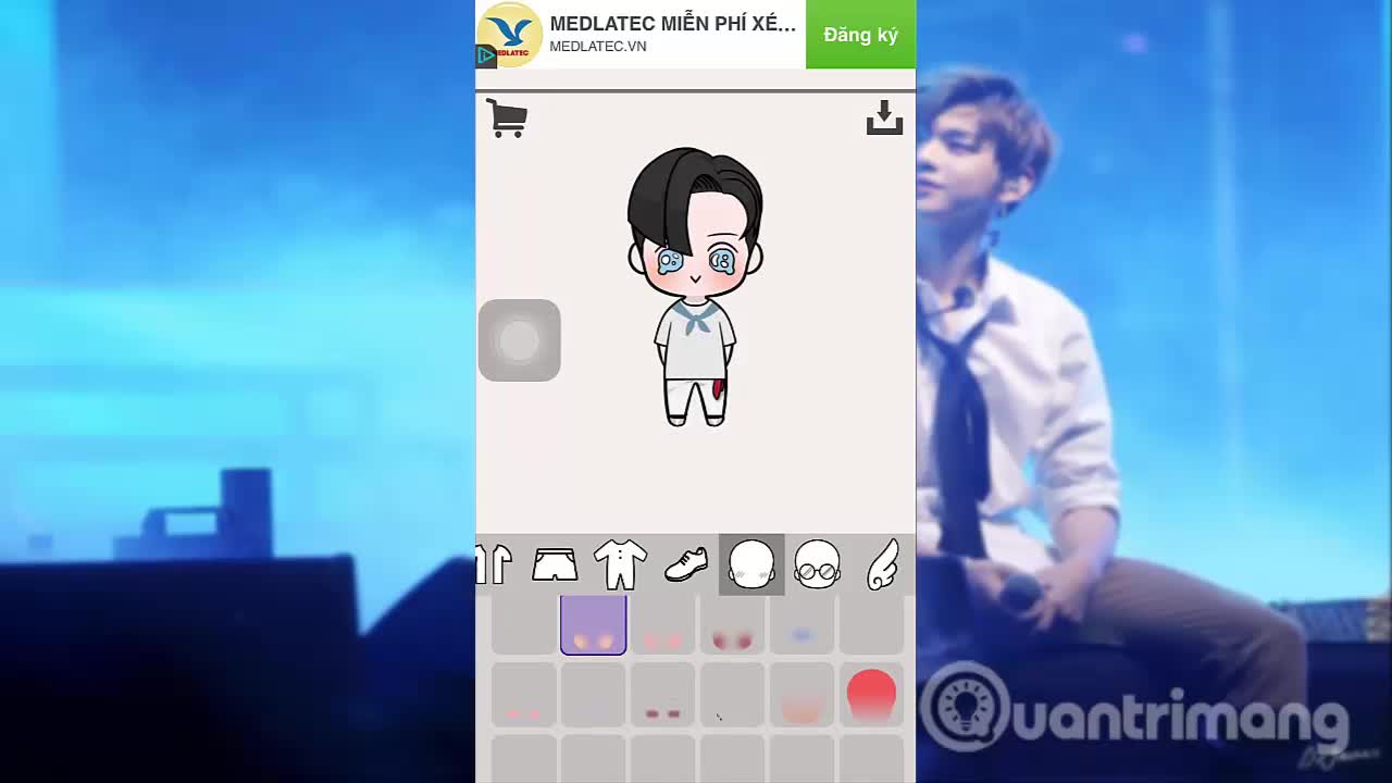 Cách tạo avatar chibi Facebook