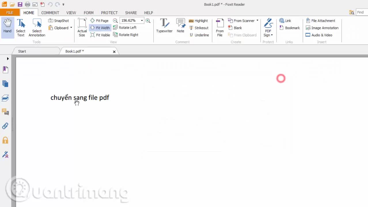 Cách chuyển file Excel sang PDF