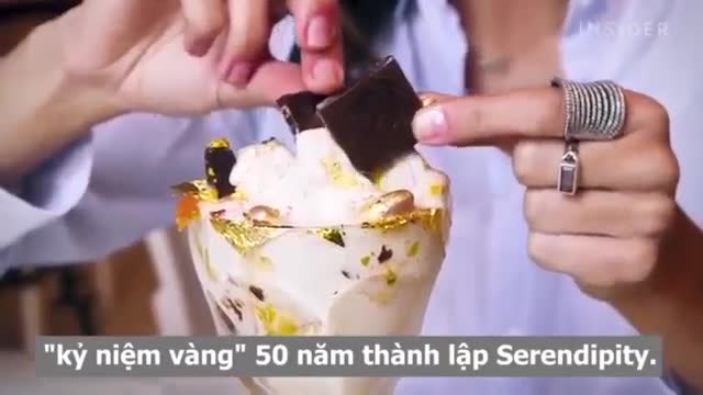 Cây kem đắt nhất thế giới có gì đặc biệt