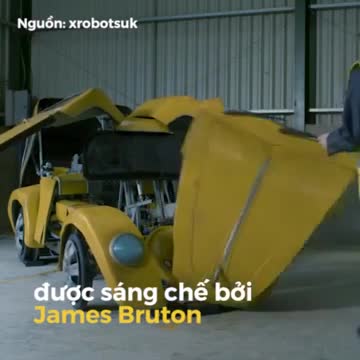 Kỹ sư tự chế robot biến hình Bumblebee