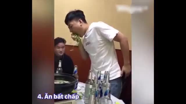 Những hành động khó đỡ mà người say thường làm
