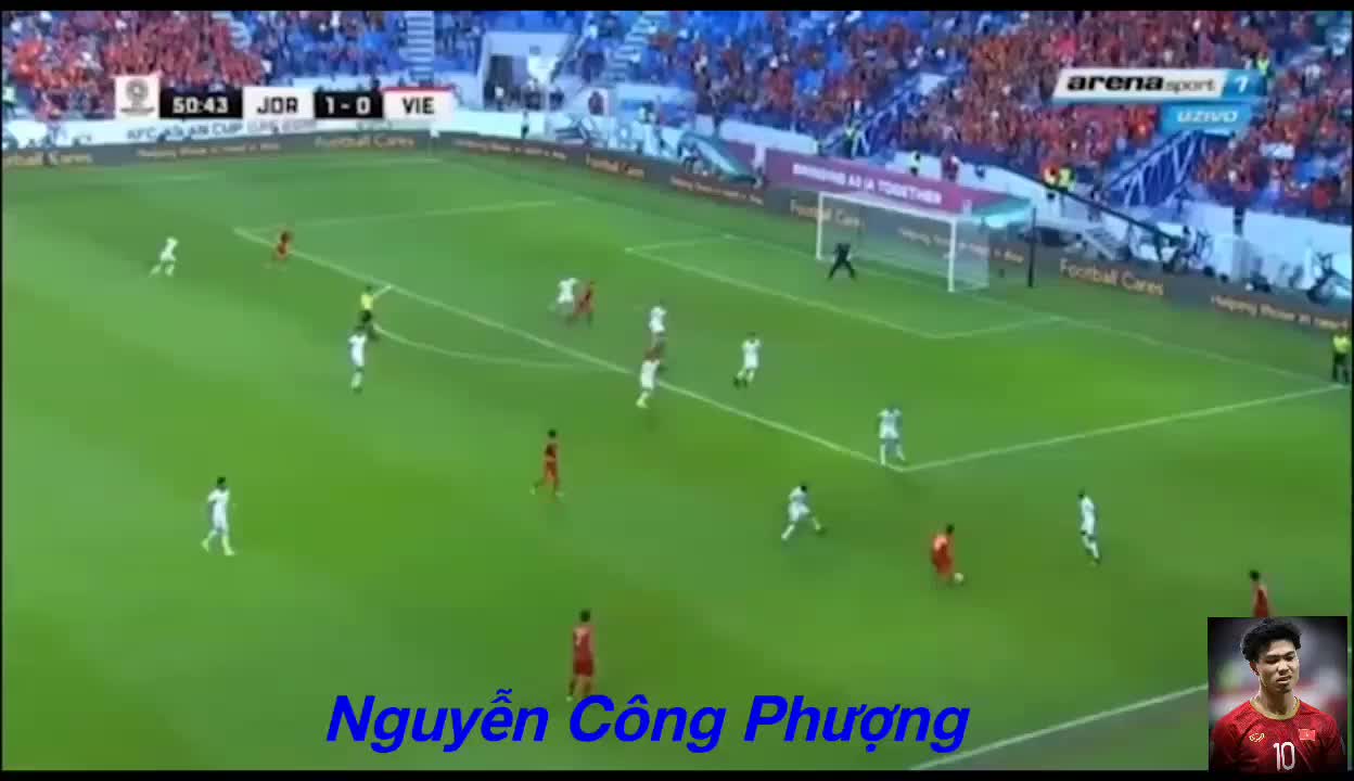 Bàn thắng Công Phượng xé lưới Jordan