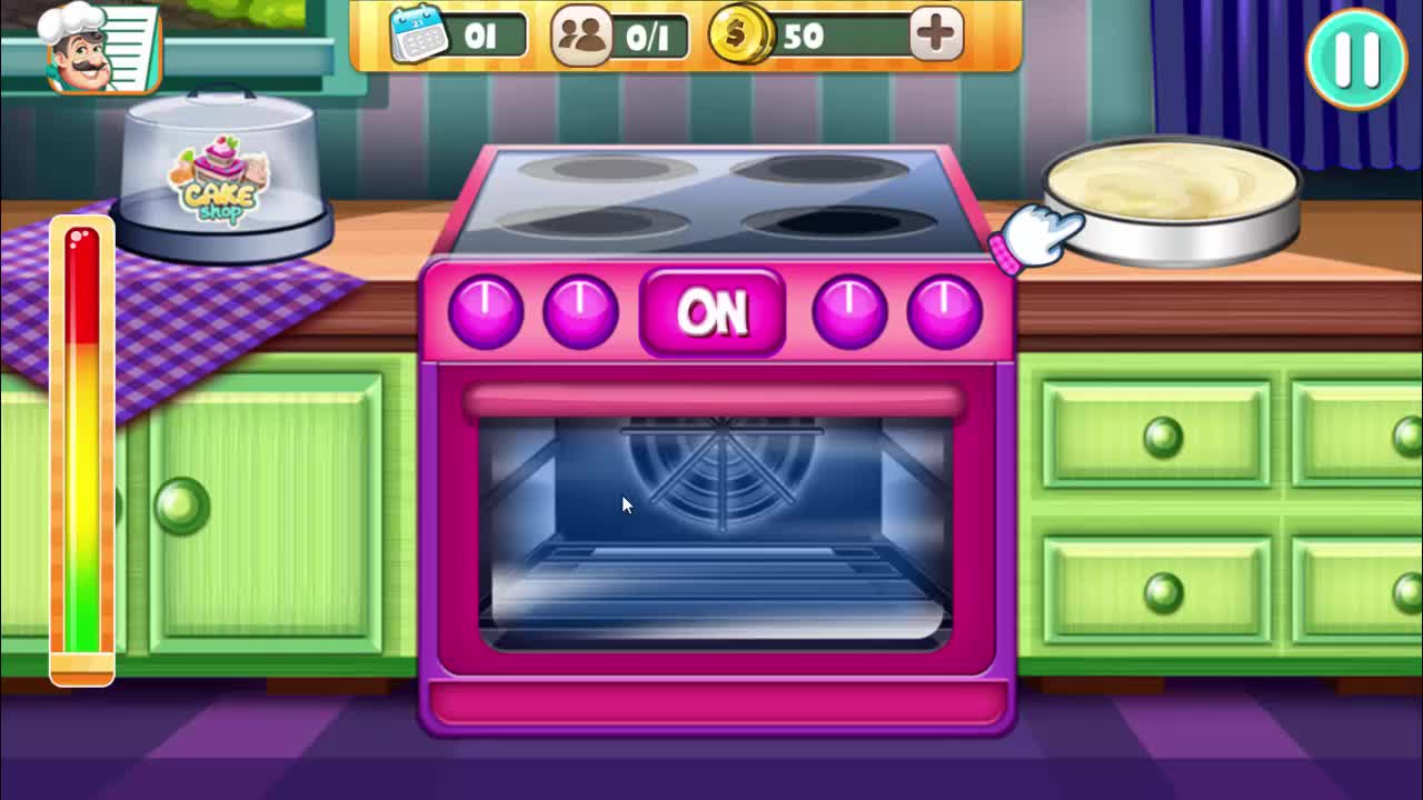 Hướng dẫn chơi game Cake Shop Bakery Chef Story