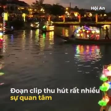 Vẻ đẹp của xứ đèn lồng Hội An về đêm 'gây bão' trê trang nước ngoài