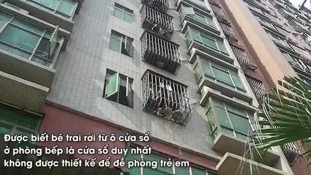 Rơi từ tầng 5 xuống đất, bé trai 9 tuổi sống sót thần kỳ