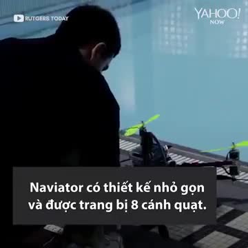 Drone đa năng có thể bay trên trời và lặn dưới nước