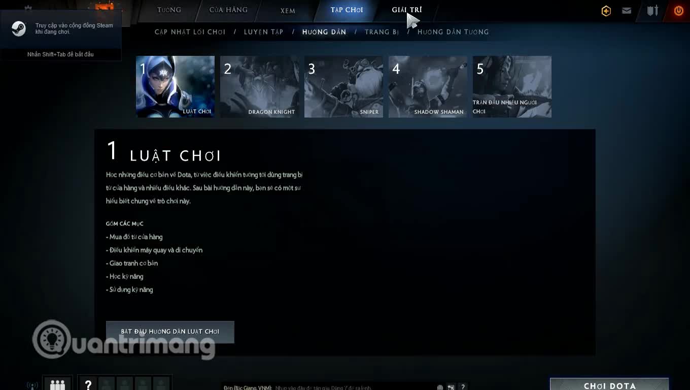 Cách Việt hóa Dota Auto Chess