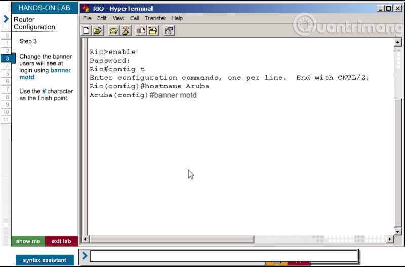 Router Configuration