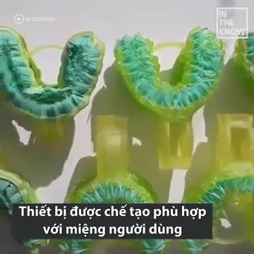 Bàn chải 3D làm sạch răng trong 6 giây
