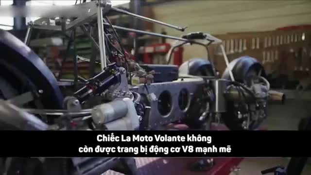 Siêu mô tô 13 tỷ lắp động cơ phản lực, vừa chạy vừa có thể bay được