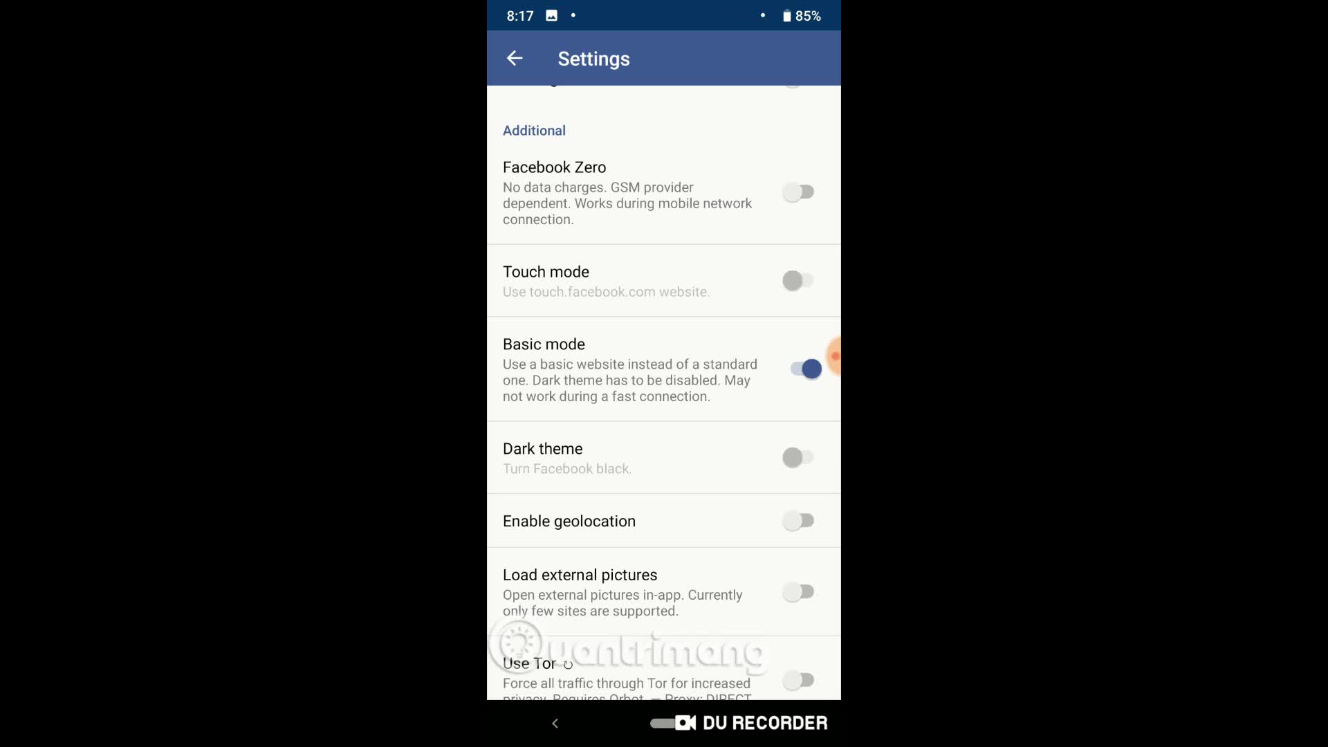 Hướng dẫn bật chế độ nền tối cho Facebook