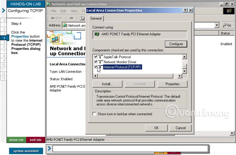 MCSE 2152: Configuring TCP/IP