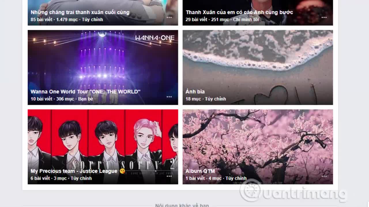Cách tải album ảnh trên Facebook