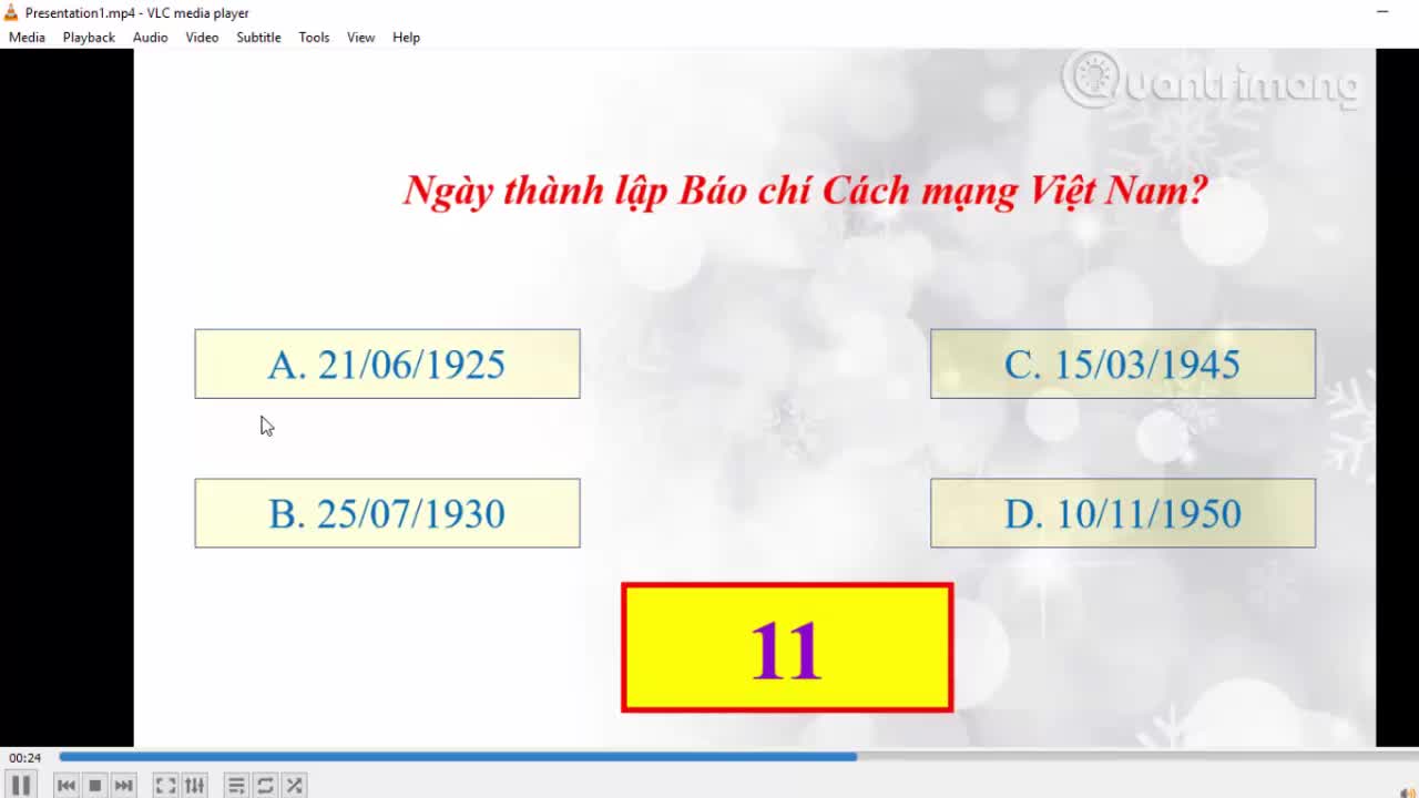 Cách cắt video trên VLC 