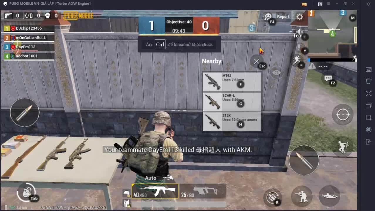 Cách chơi Team DeathMatch game PUBG Mobile