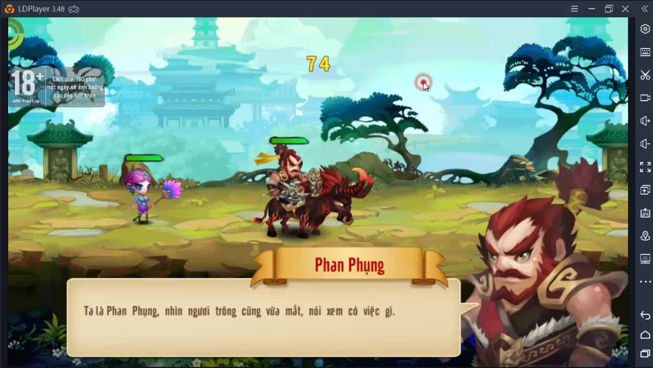 Cách chơi Tam Quốc Vi Diệu trên máy tính