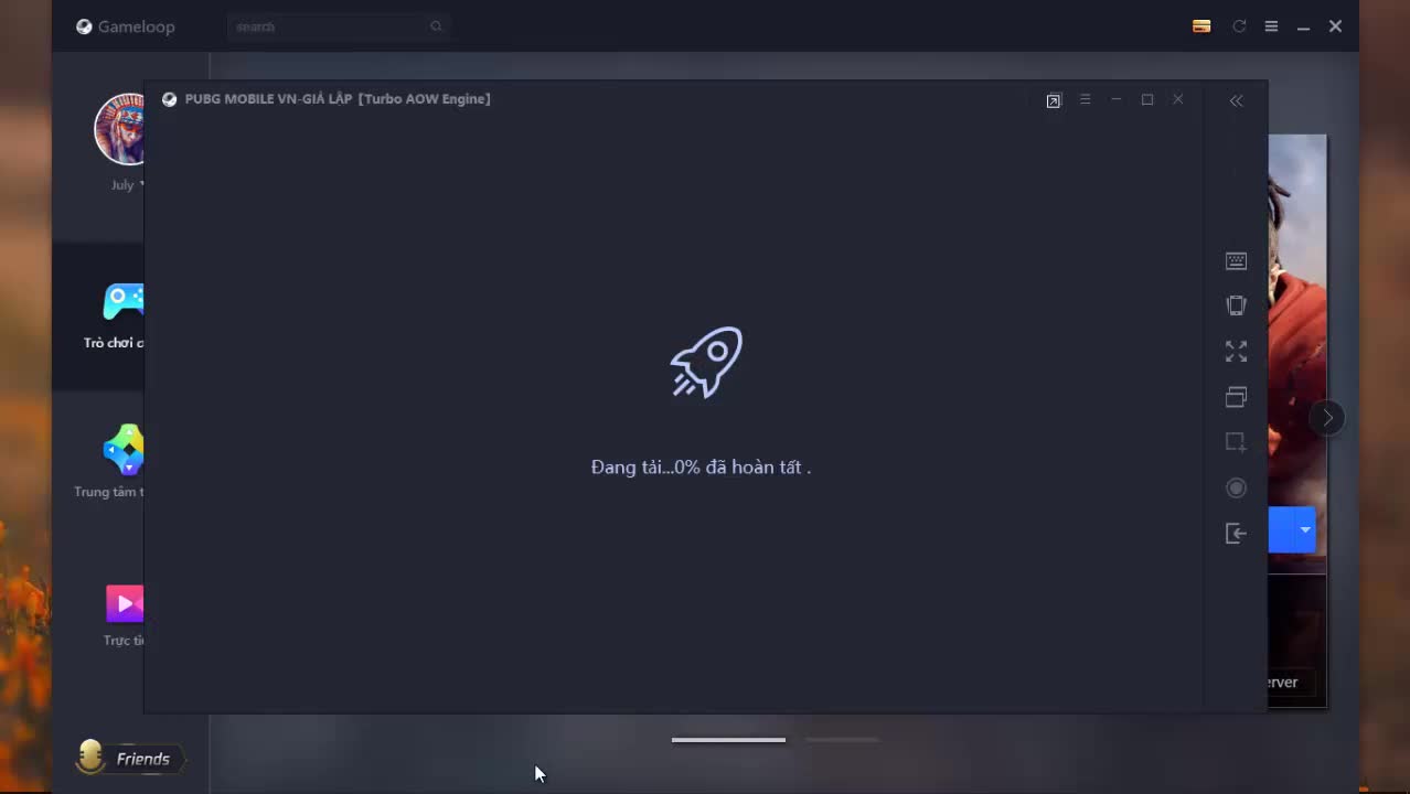Đăng nhập vào CH Play trên Tencent Gaming Buddy