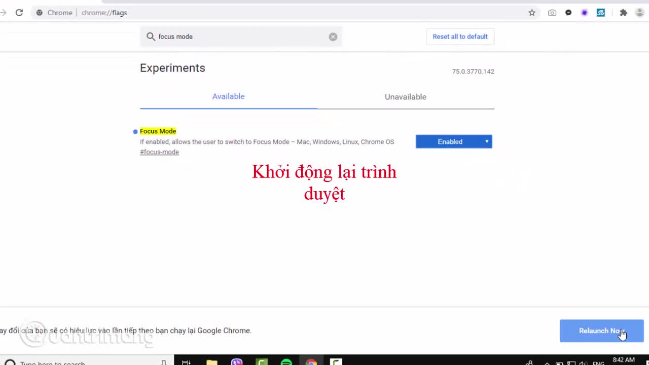 Cách bật chế độ Focus Mode trên Chrome