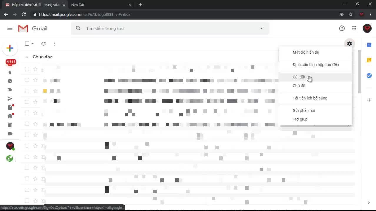 Cách đổi mật khẩu Gmail