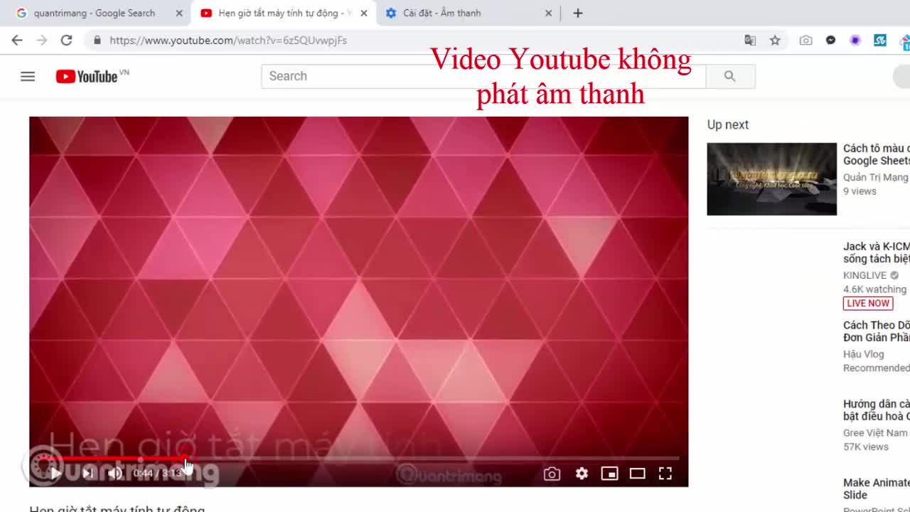 Cách vô hiệu hóa âm thanh trên Chrome