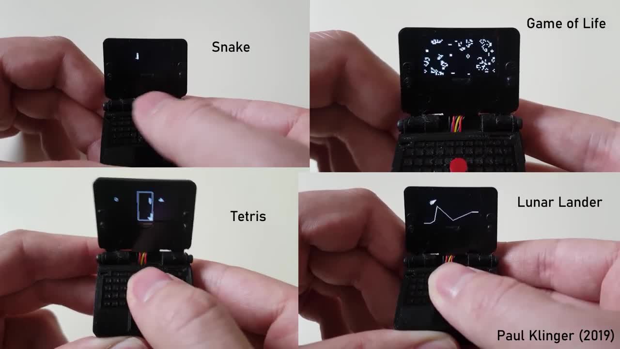 ThinkTiny A miniature laptop