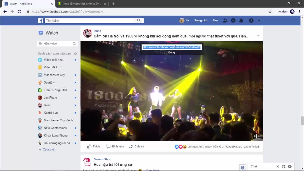 Hướng dẫn tải video Facebook bằng công cụ Savefrom