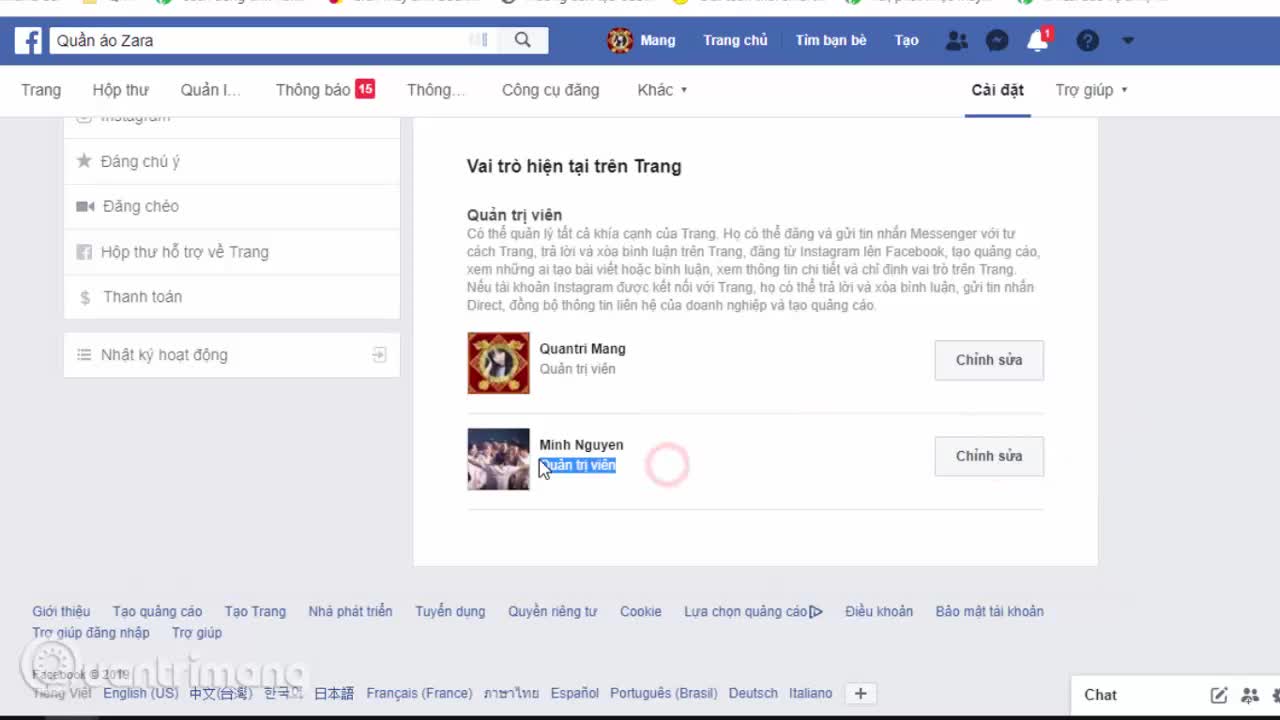 Cách ẩn, vô hiệu hóa Fanpage Facebook