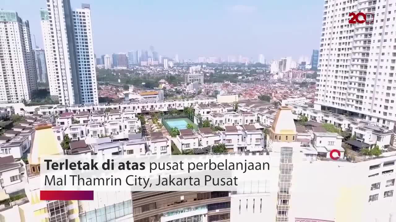 Melihat dari Langit Perumahan Mewah di Atas Mal Thamrin City