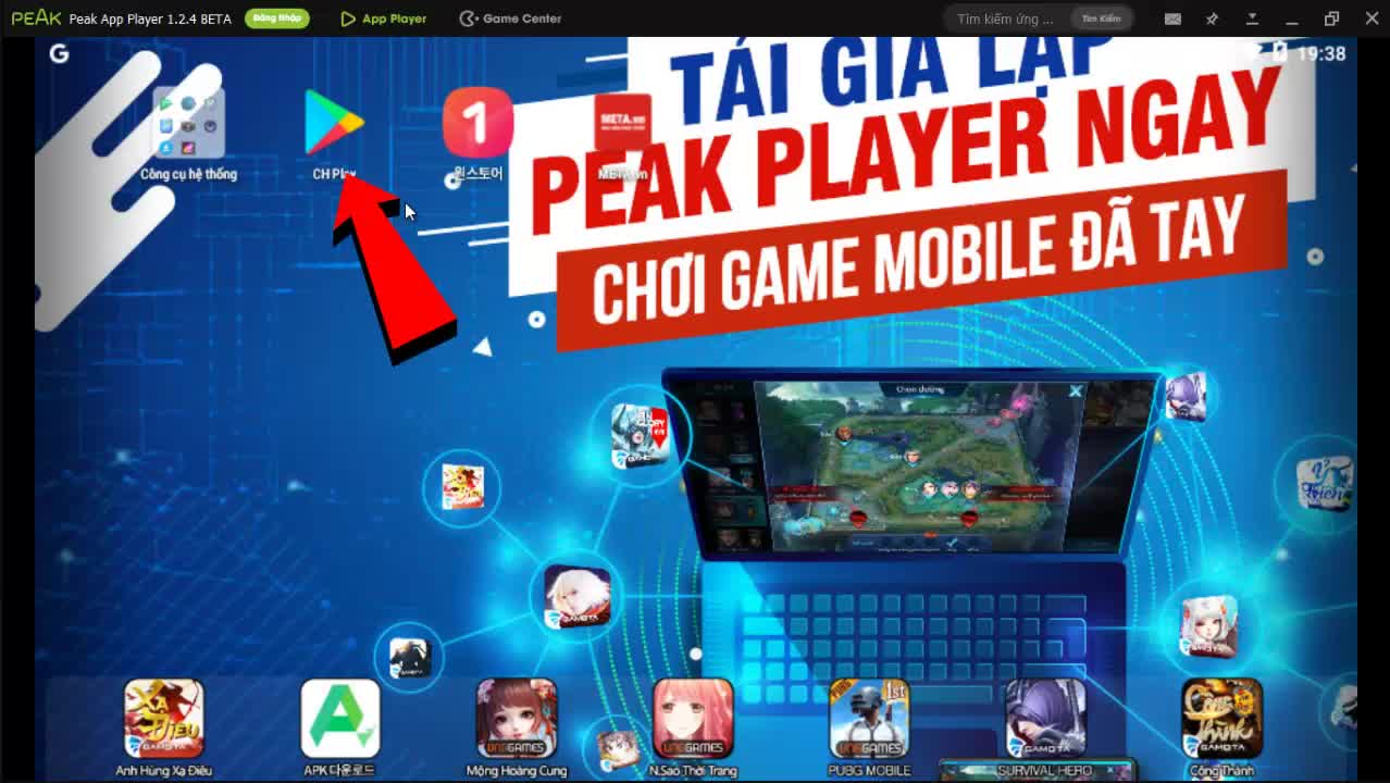 Cách tải và cài đặt Ngọa Long Tam Quốc Mobile trên máy tính