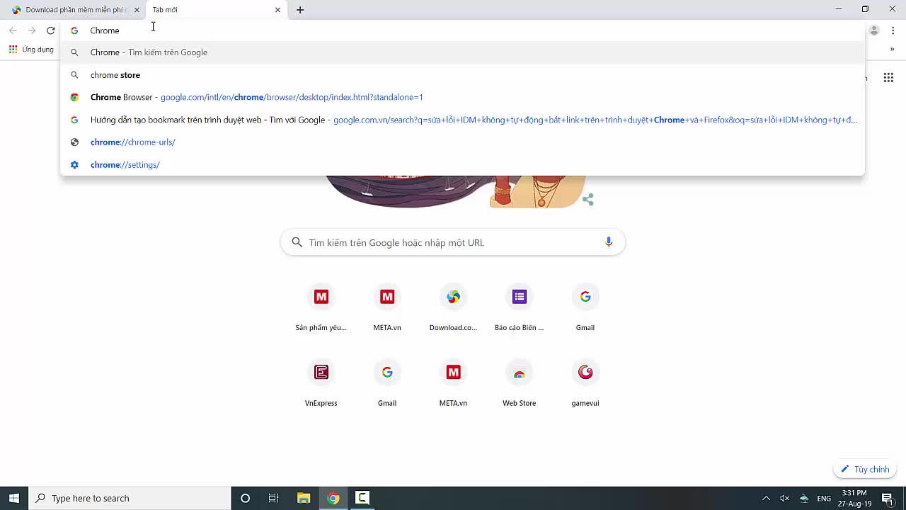 Cách hiển thị lại https và www trên thanh địa chỉ Google Chrome - Download.com.vn