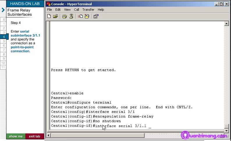 Frame Relay Subinterfaces
