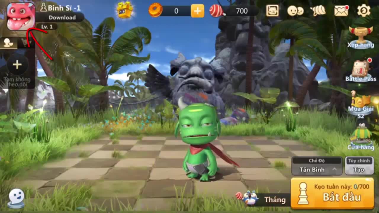Hướng dẫn đổi tên nhân vật trong Auto Chess VN - Download.com.vn