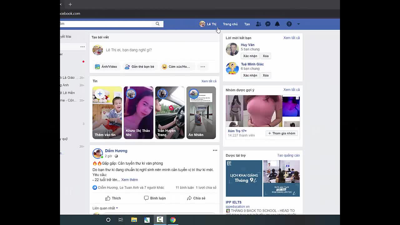 Cách xem lịch sử đăng nhập Facebook trên máy tính - Download.com.vn