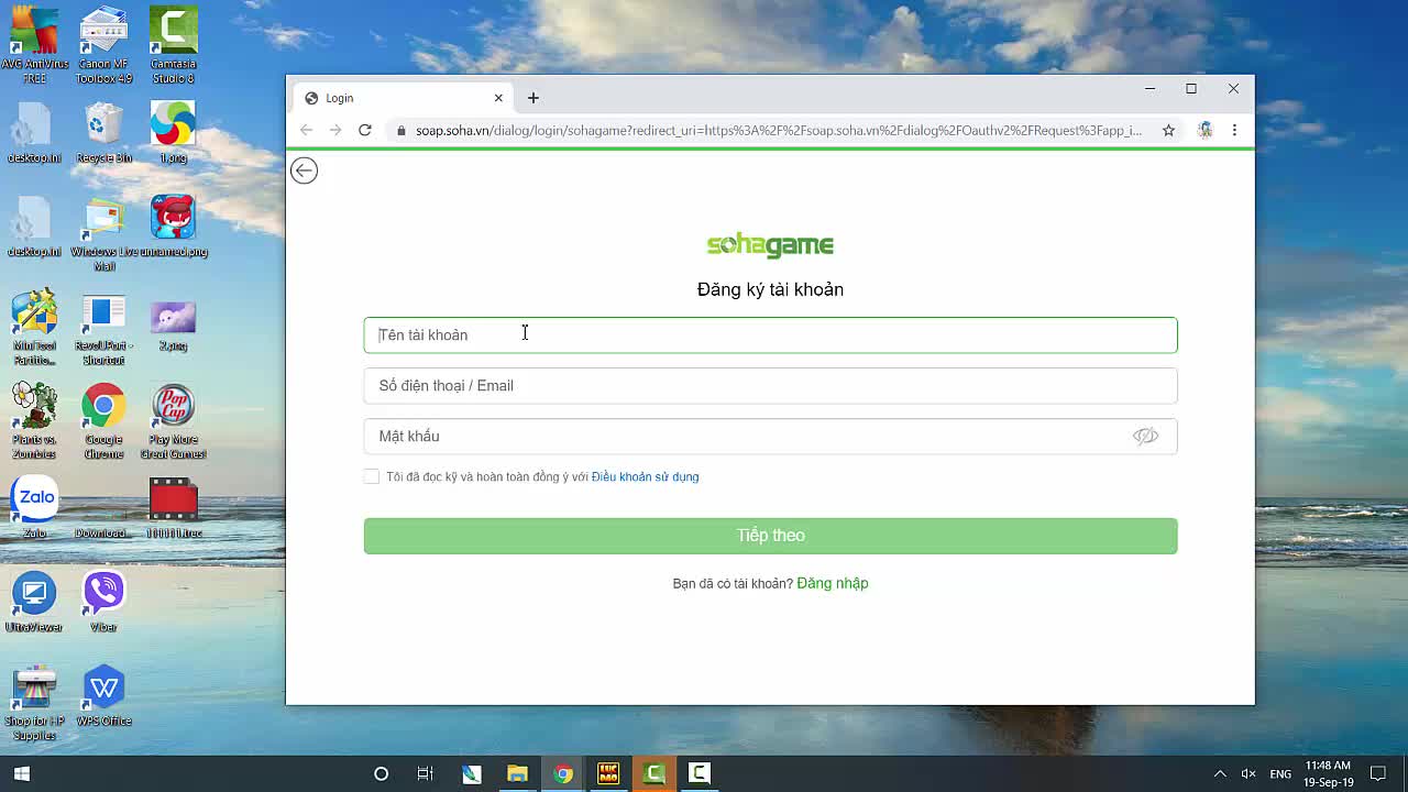 Cách đăng ký tài khoản Làng Lá Phiêu Lưu Ký - Download.com.vn