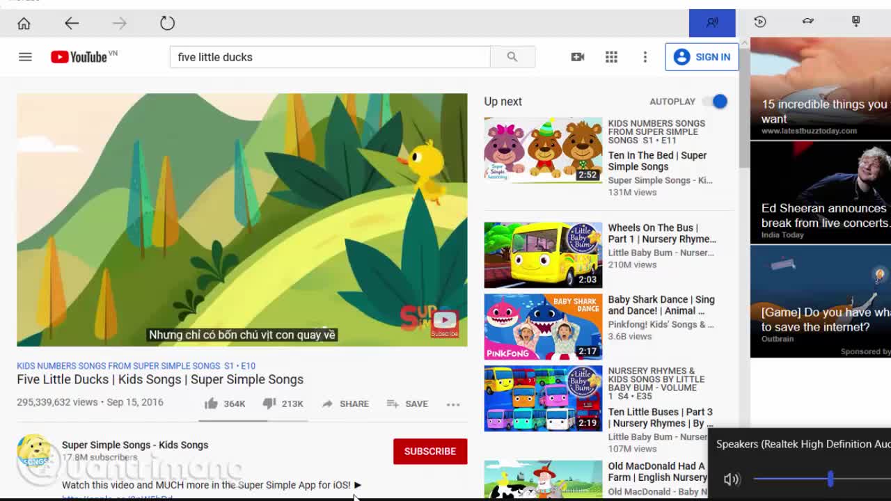Ứng dụng WeTube đọc phụ đề tiếng Việt video YouTube