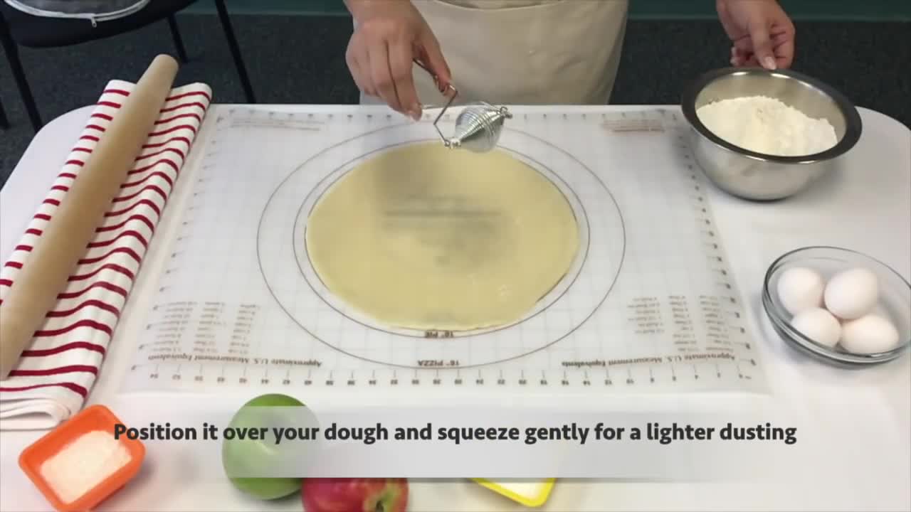 Flour Duster Spring Action Flour Duster Mrs. Anderson’s Baking