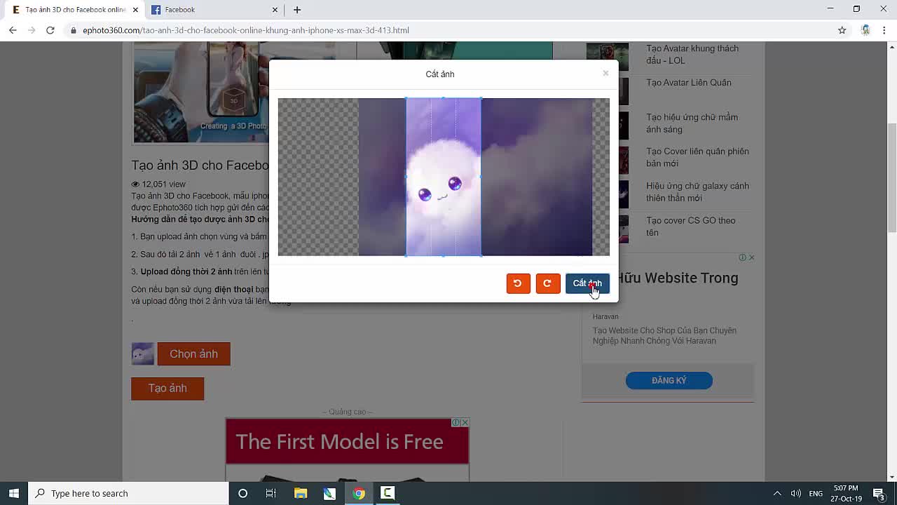 Cách tạo và đăng ảnh 3D lên Facebook không cần phần mềm - Download.com.vn