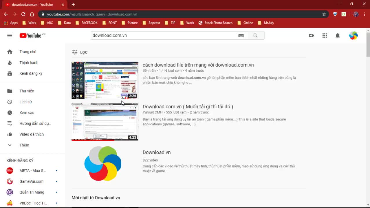 Cách lấy ảnh đại diện của video trên Youtube
