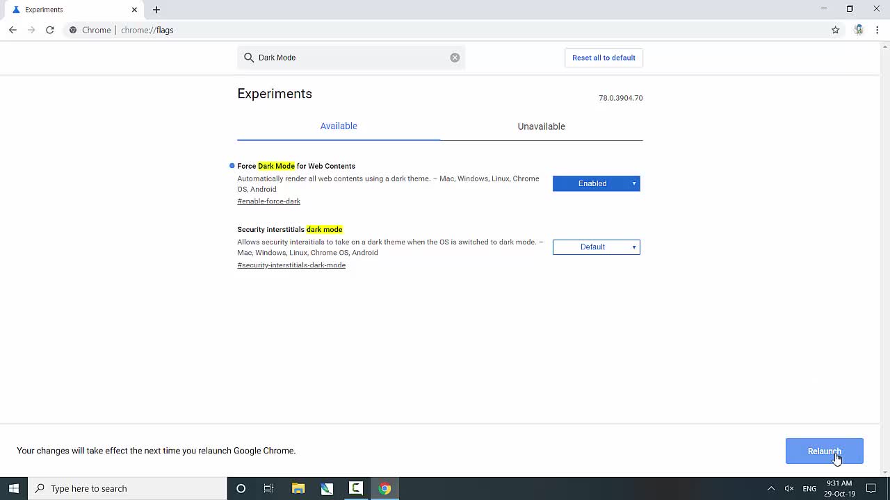 Cách kích hoạt chế độ Dark Mode trên Google Chrome - Download.com.vn