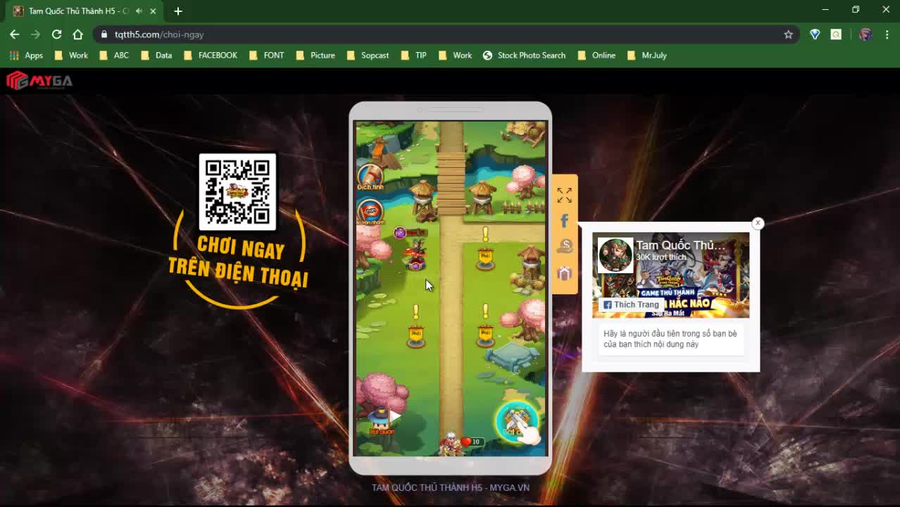 Cách chơi game Tam Quốc Thủ Thành H5 