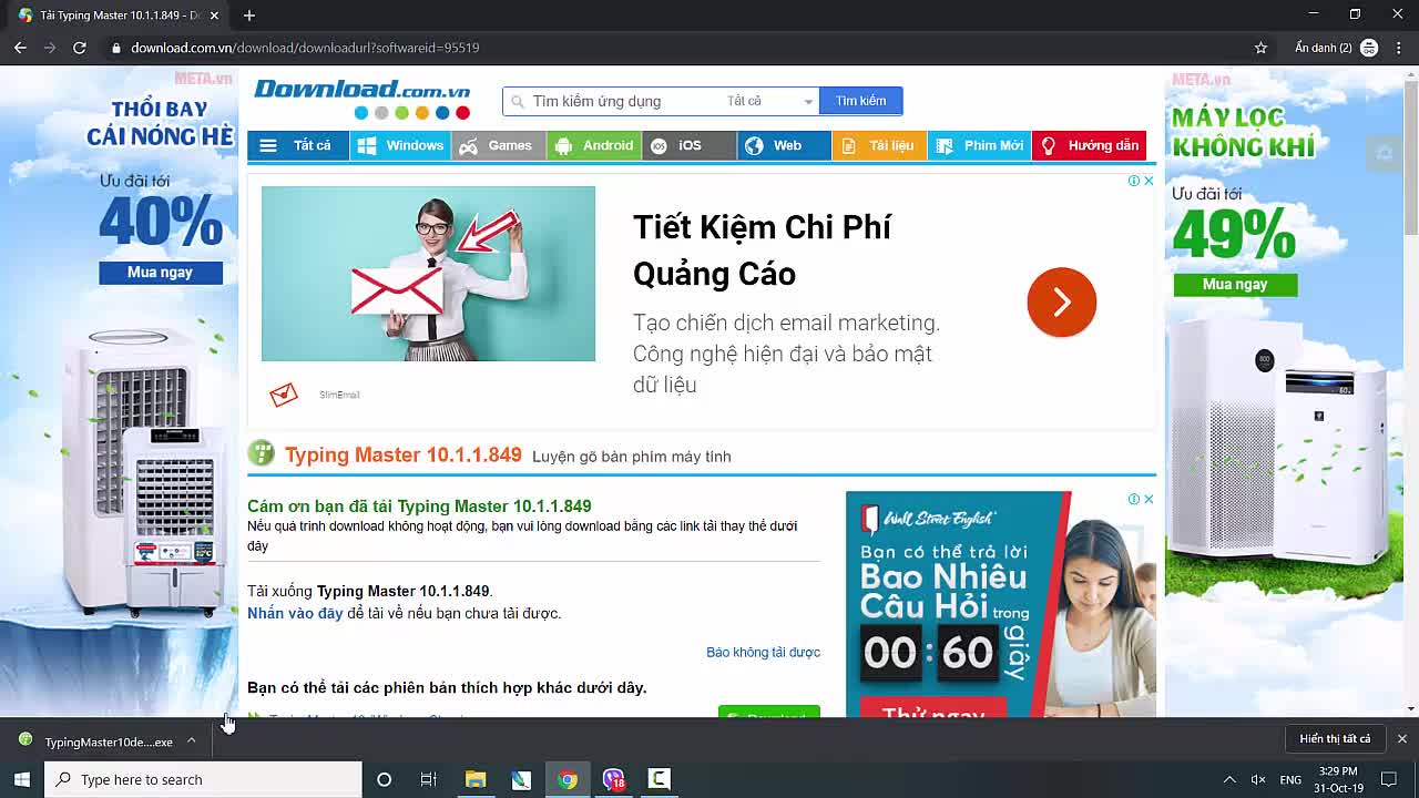 Hướng dẫn cài đặt TypingMaster để luyện gõ bàn phím - Download.com.vn