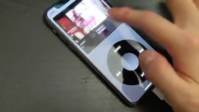 Turned my iPhone into an iPod Classic with Click Wheel and Cover Flow with SwiftUI