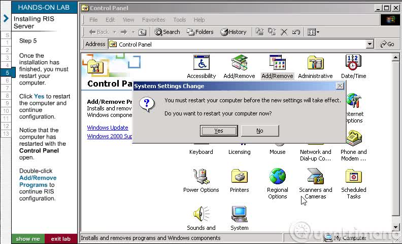 Installing RIS Server