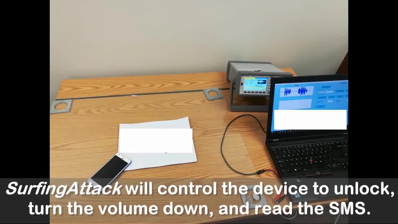 Smartphone bị hack bằng sóng siêu âm