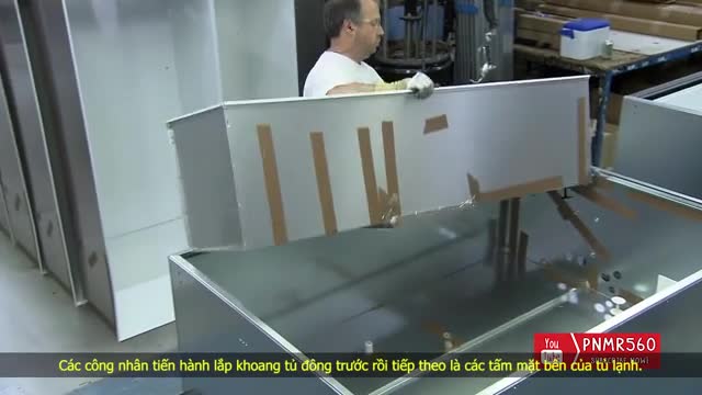 Quy trình sản xuất tủ lạnh