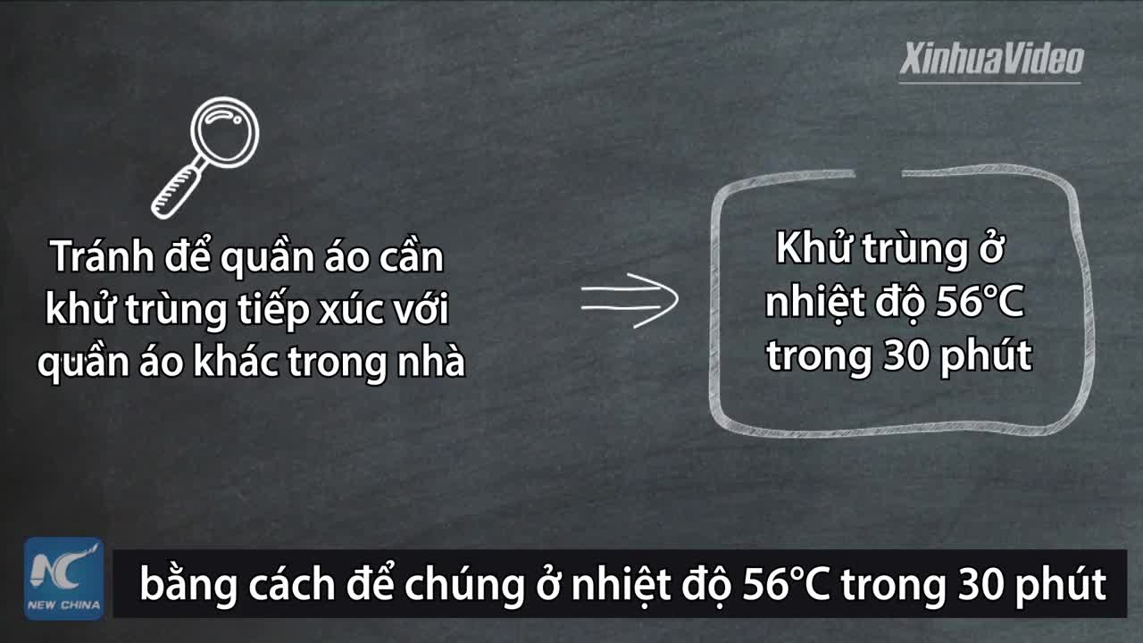 Cách khử trùng quần áo tại nhà để phòng tránh dịch Covid 19