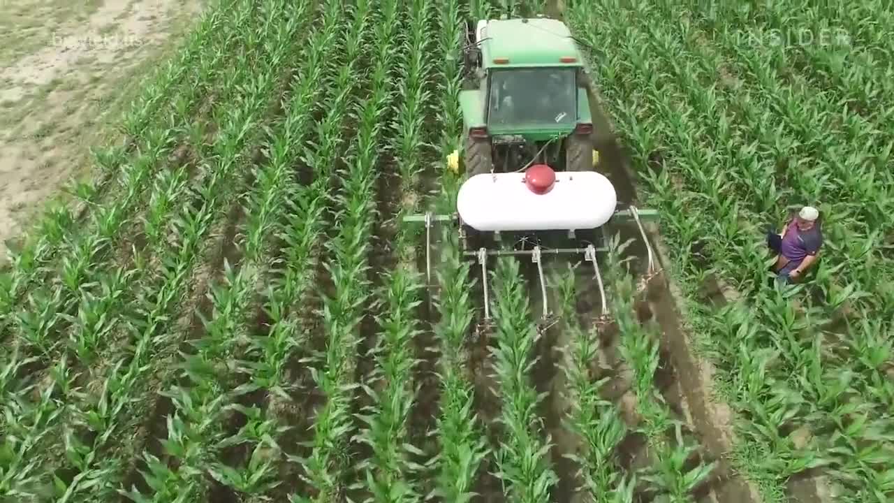 How These Flame Throwing Tractors Kill Weeds