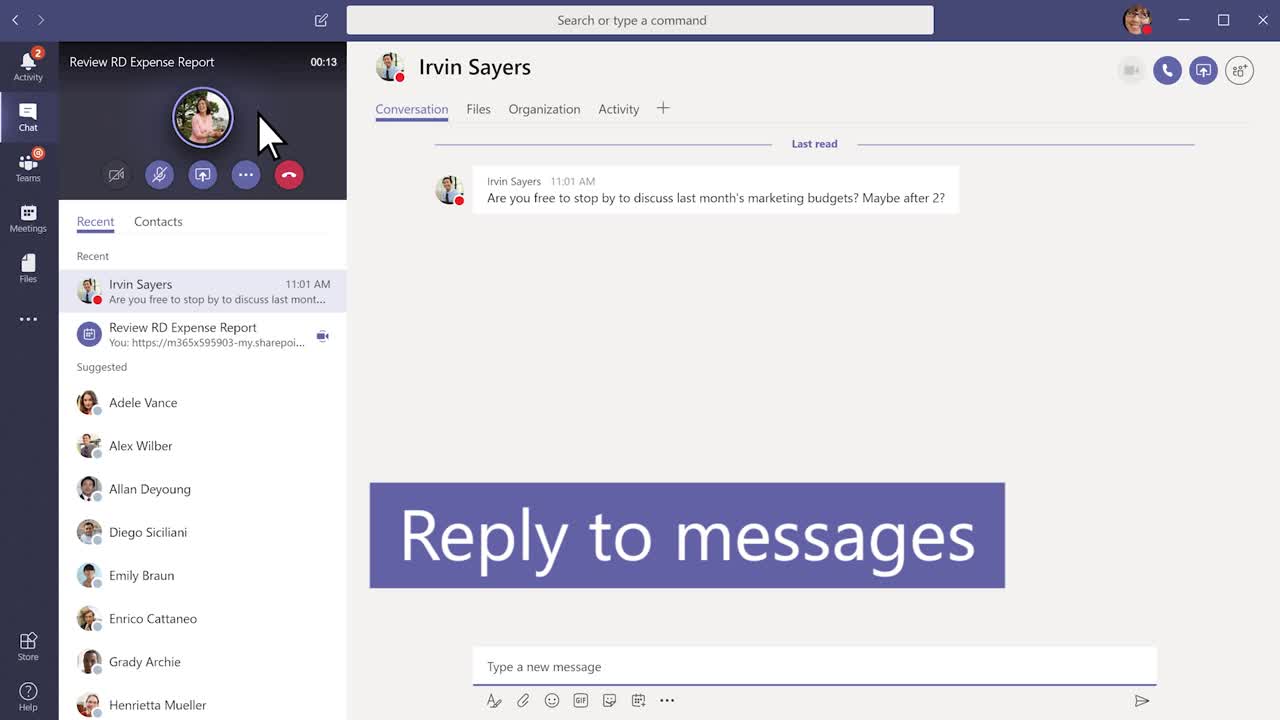 Move and use Microsoft Teams