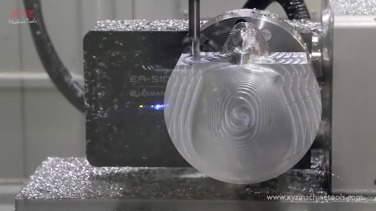 CNC Machining a Skull 5 Axis